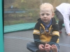 Sam in the trampoline Sam in the trampoline