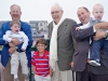 Four generations of Harris men: Yayo, Jonah, Aaron, Super Yayo, Tio and Sam