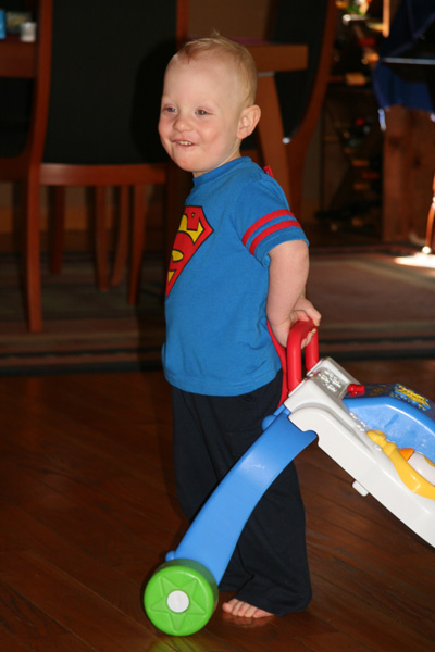 Sam the Anti-Preemie: Sam on his 2nd Birthday