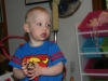 Sam the Anti-Preemie: Gazing at his sissy